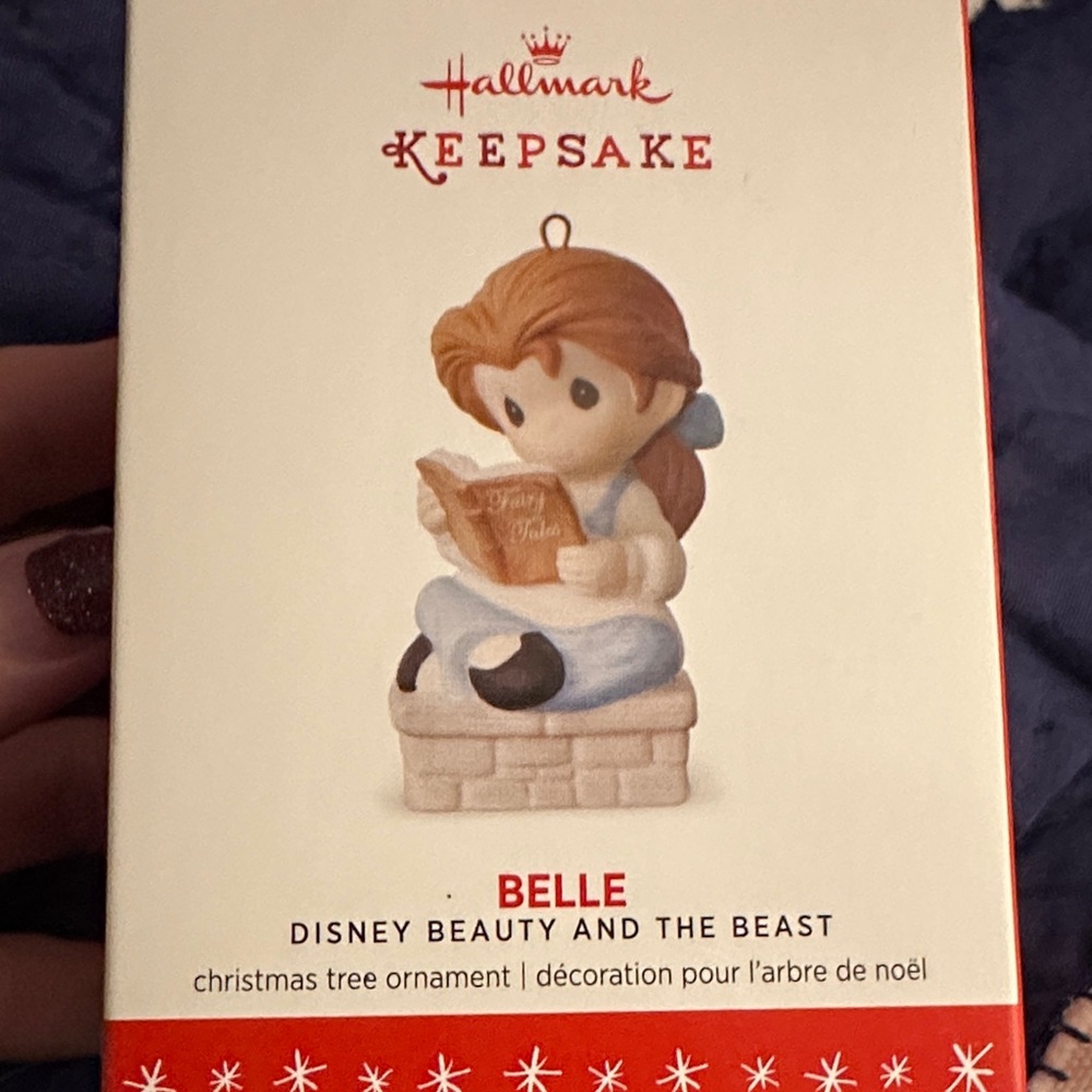 Hallmark keepsake ornament.  Belle precious moments 2016